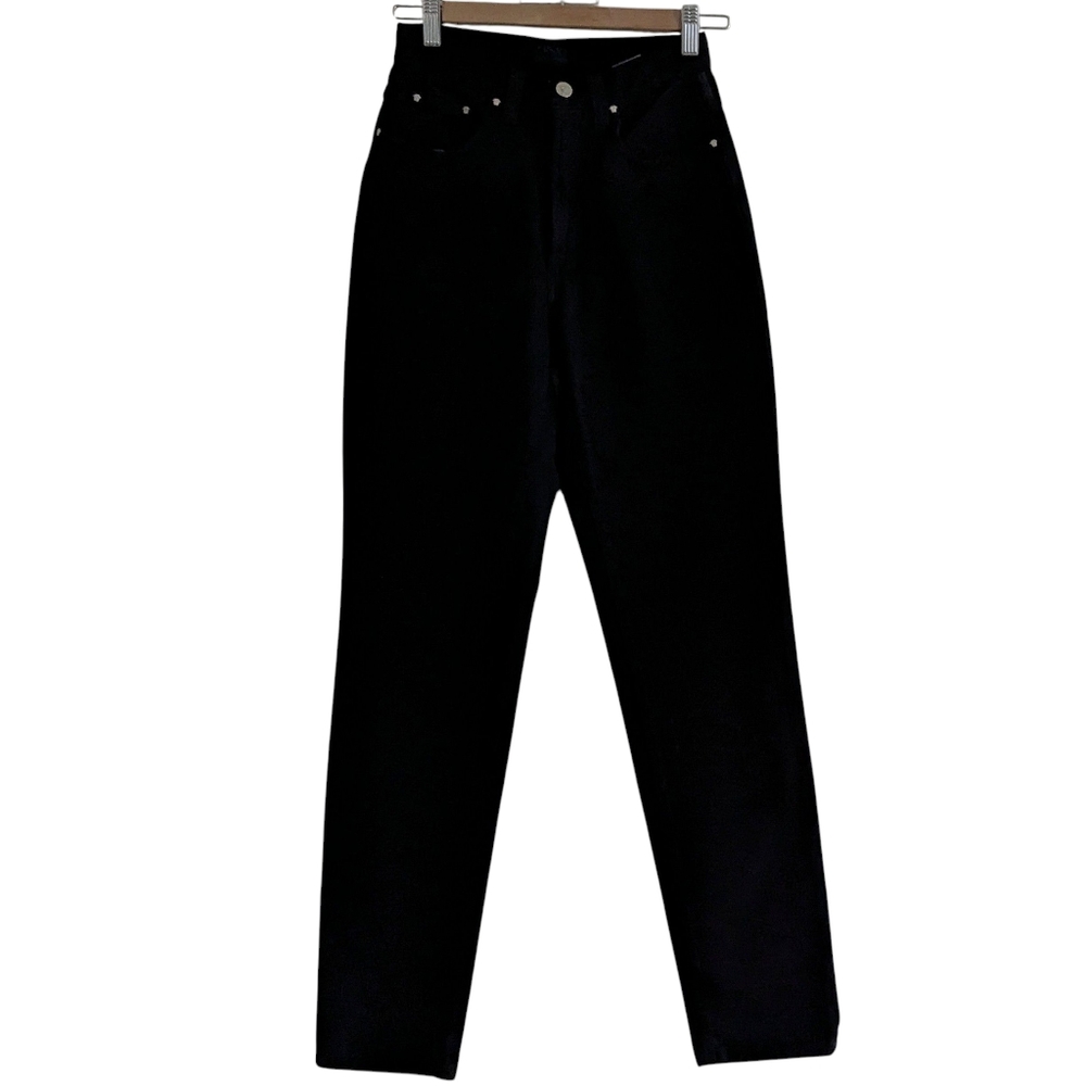 Versace Black High Rise Jeans Size 27 - Picture 2 of 11